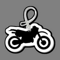 Motorcycle Silhouette (Dirt Bike) Luggage/Bag Tag